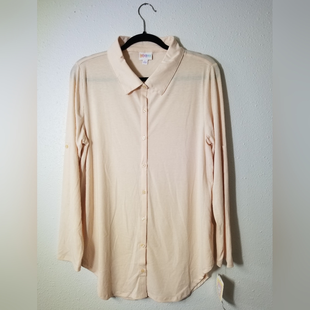 Lularoe Valentina large button up